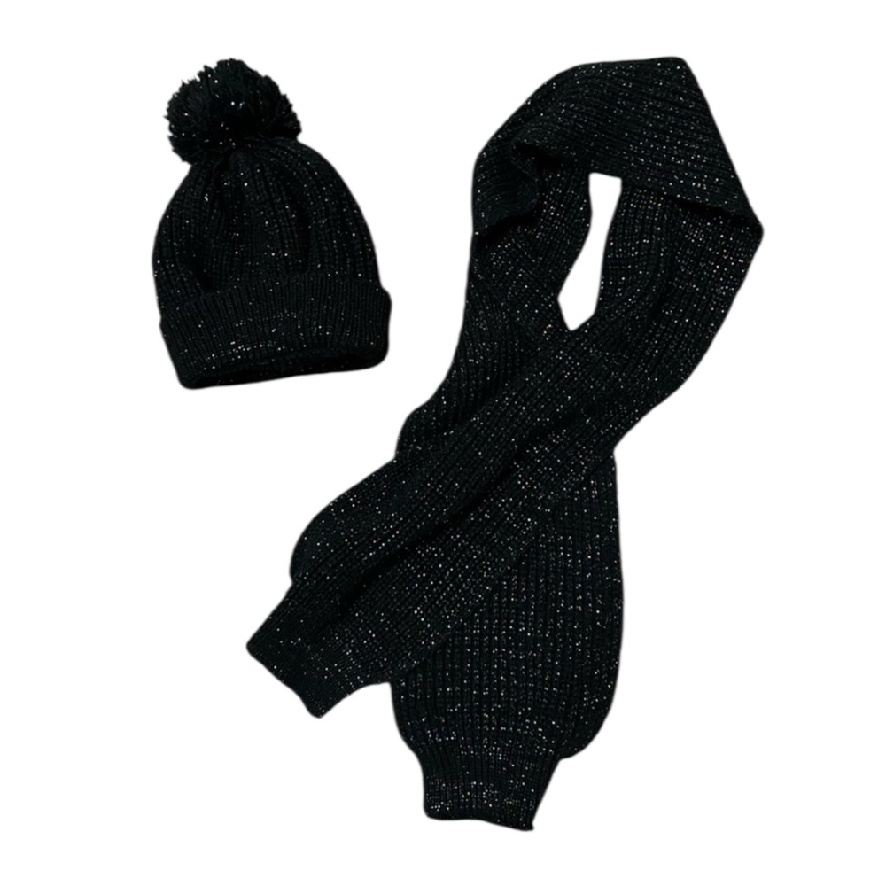Winter Hat and Scarf Set - Youth Girl One Size